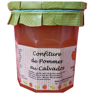 Confiture de Pommes au Calvados