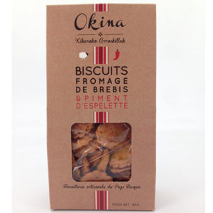 Biscuits au fromage de brebis et piment d’Espelette