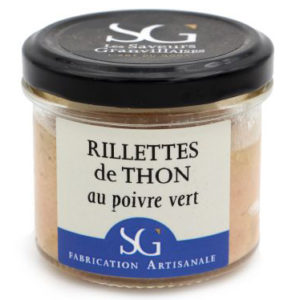 Rillettes de Thon au Poivre Vert