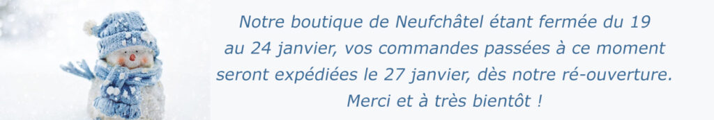 message congés hiver 2026