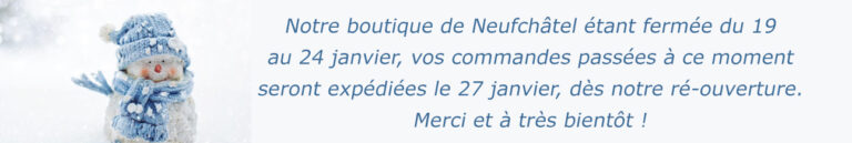 message congés hiver 2026